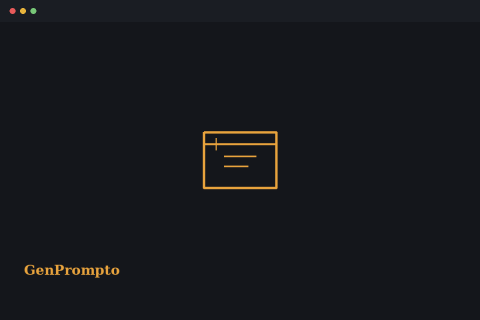 ChatGPT Prompt for Website Design Planning -- GenPrompto