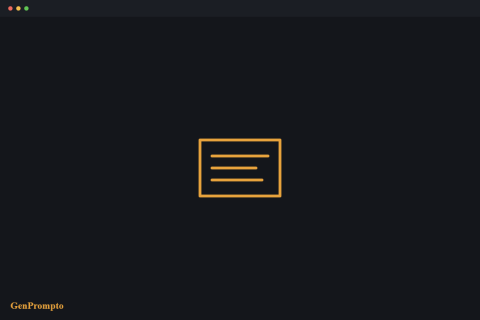 Master Prompt for ChatGPT — GenPrompto