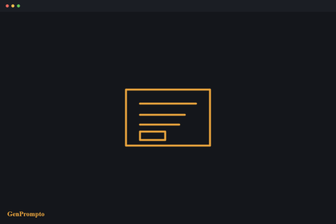 Prompt for Website Creation — GenPrompto