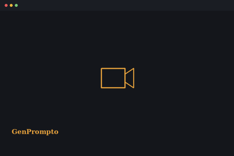 Veo Prompts for Video Generation -- GenPrompto